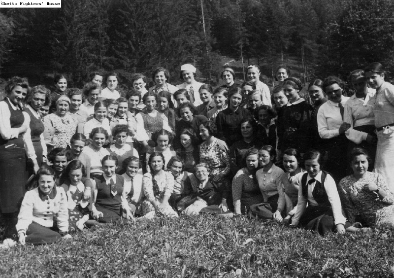 Girls in a summer program at Rajcza